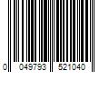 Barcode Image for UPC code 0049793521040