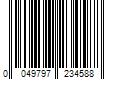 Barcode Image for UPC code 0049797234588