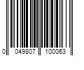 Barcode Image for UPC code 0049807100063. Product Name: LUCAS OIL PRODUCTS  INC 10006 GUN OIL 2OZ