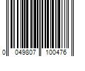 Barcode Image for UPC code 0049807100476