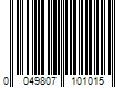 Barcode Image for UPC code 0049807101015