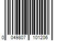 Barcode Image for UPC code 0049807101206