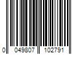 Barcode Image for UPC code 0049807102791