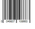 Barcode Image for UPC code 0049807108663