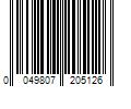 Barcode Image for UPC code 0049807205126