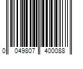 Barcode Image for UPC code 0049807400088