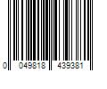 Barcode Image for UPC code 0049818439381