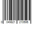 Barcode Image for UPC code 0049821210595