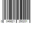 Barcode Image for UPC code 0049821250201