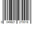 Barcode Image for UPC code 0049821270018