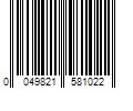 Barcode Image for UPC code 0049821581022