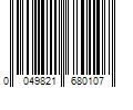 Barcode Image for UPC code 0049821680107