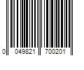 Barcode Image for UPC code 0049821700201