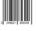 Barcode Image for UPC code 0049821853006