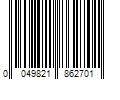 Barcode Image for UPC code 0049821862701