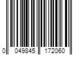 Barcode Image for UPC code 0049845172060