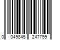 Barcode Image for UPC code 0049845247799