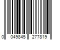 Barcode Image for UPC code 0049845277819