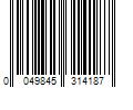 Barcode Image for UPC code 0049845314187