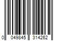 Barcode Image for UPC code 0049845314262