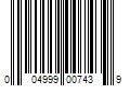 Barcode Image for UPC code 004999007439