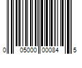 Barcode Image for UPC code 005000000845