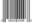 Barcode Image for UPC code 005000000968