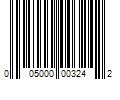 Barcode Image for UPC code 005000003242