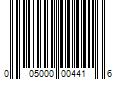 Barcode Image for UPC code 005000004416