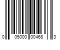 Barcode Image for UPC code 005000004683