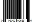 Barcode Image for UPC code 005000006250