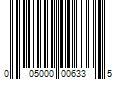 Barcode Image for UPC code 005000006335