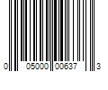 Barcode Image for UPC code 005000006373