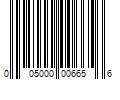 Barcode Image for UPC code 005000006656