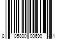 Barcode Image for UPC code 005000006991