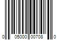 Barcode Image for UPC code 005000007080