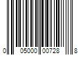 Barcode Image for UPC code 005000007288