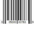 Barcode Image for UPC code 005000007639