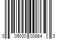 Barcode Image for UPC code 005000008643