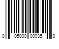 Barcode Image for UPC code 005000009350