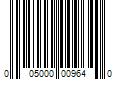 Barcode Image for UPC code 005000009640