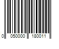 Barcode Image for UPC code 0050000180011