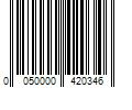 Barcode Image for UPC code 0050000420346