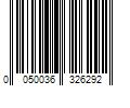 Barcode Image for UPC code 0050036326292