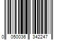 Barcode Image for UPC code 0050036342247