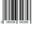 Barcode Image for UPC code 0050036342353