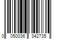 Barcode Image for UPC code 0050036342735