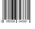 Barcode Image for UPC code 0050036343381