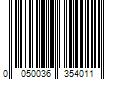 Barcode Image for UPC code 0050036354011