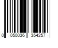 Barcode Image for UPC code 0050036354257